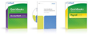 Boxshots of Accountant Edition, Enterprise 9.0 and Payroll 