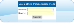 Calculatrice de l’impôt sur le revenu – Canada