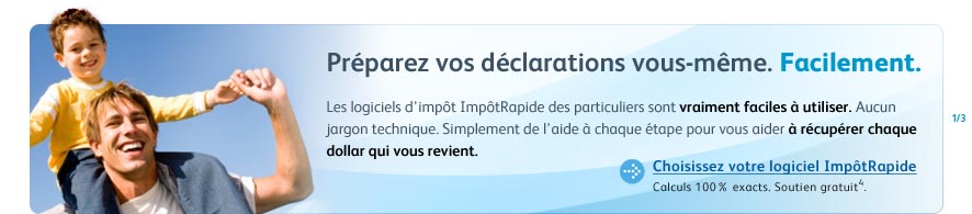Choisissez votre logiciel ImpôtRapide