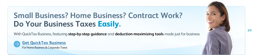Get QuickTax Business