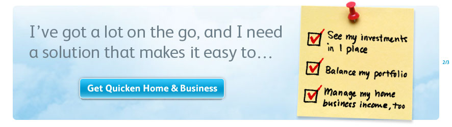 Get Quicken Home & Business